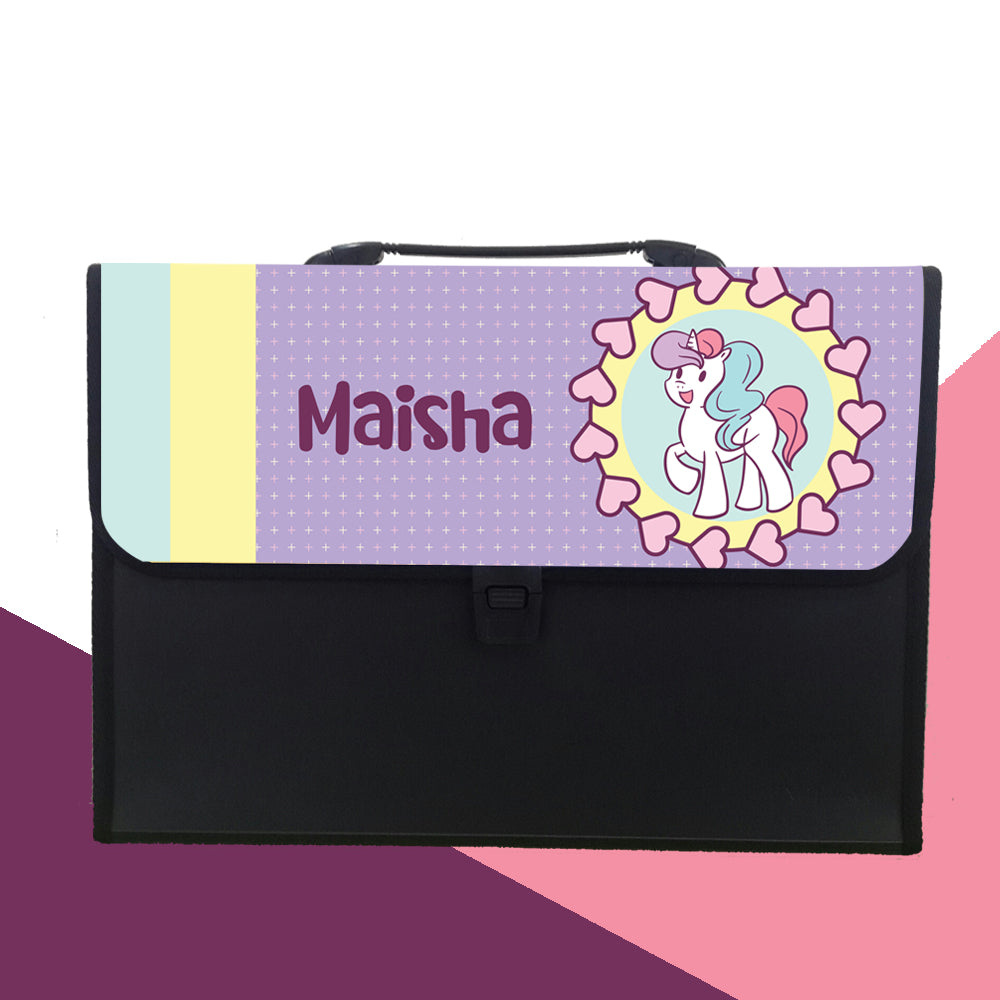 Personalised black Folder