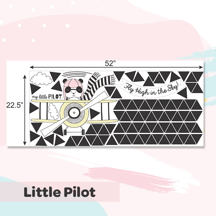 Little Pilot Wall Sticker