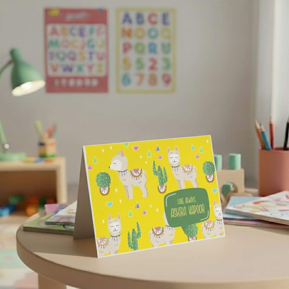 Personalised Gift Notecard