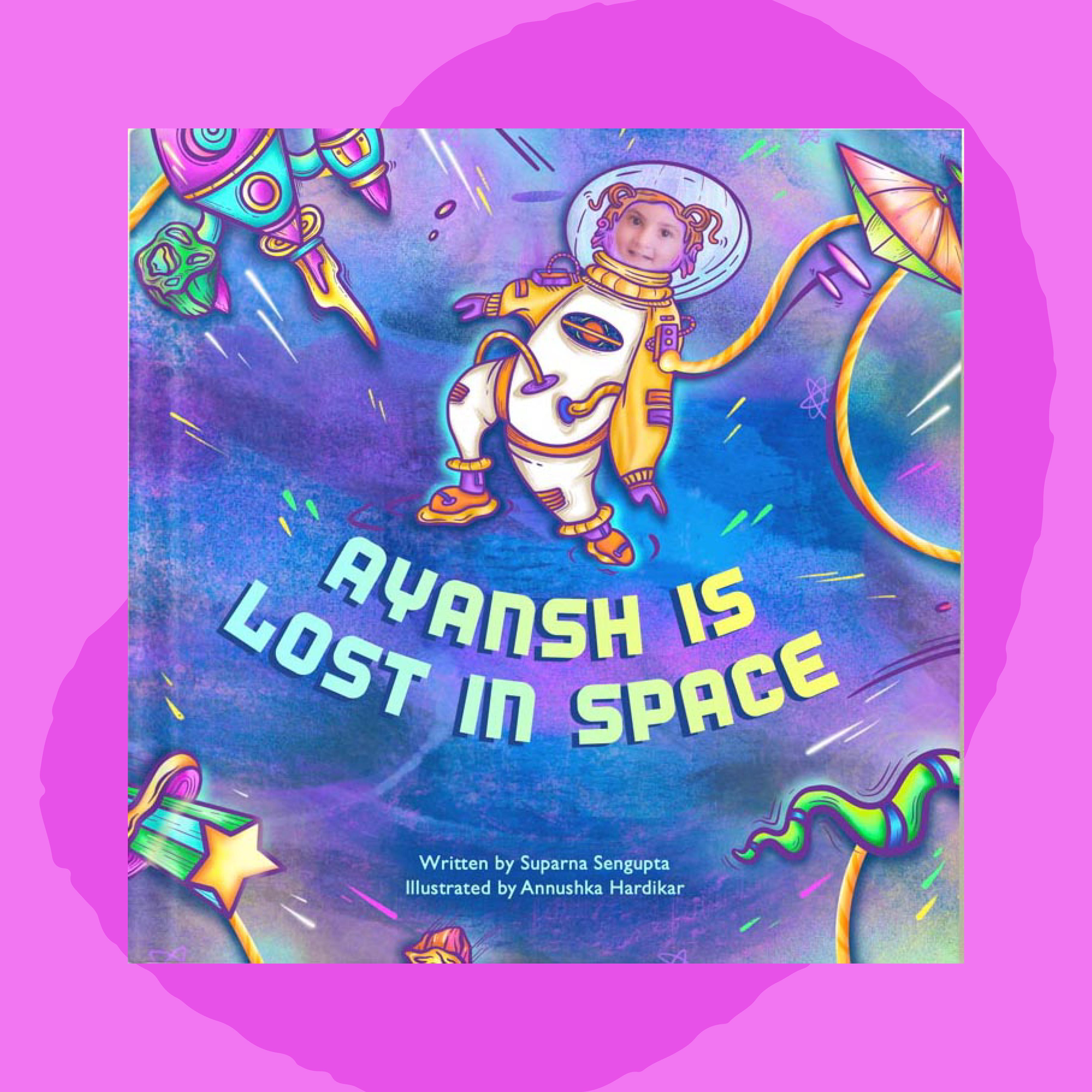 Personalised Story Book Lost In Space