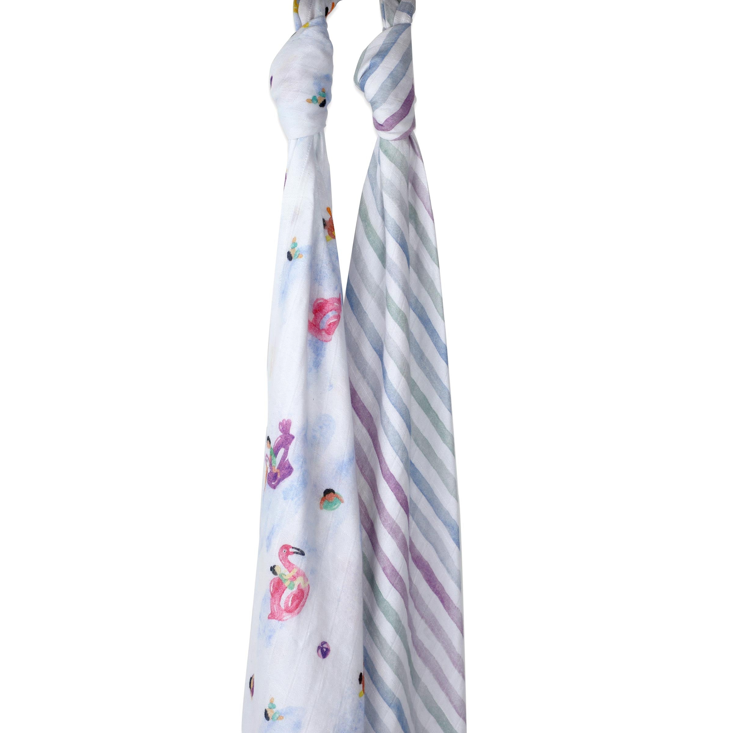 Masilo Bamboo Muslin Swaddles (Set of 2) – Pool Floaties