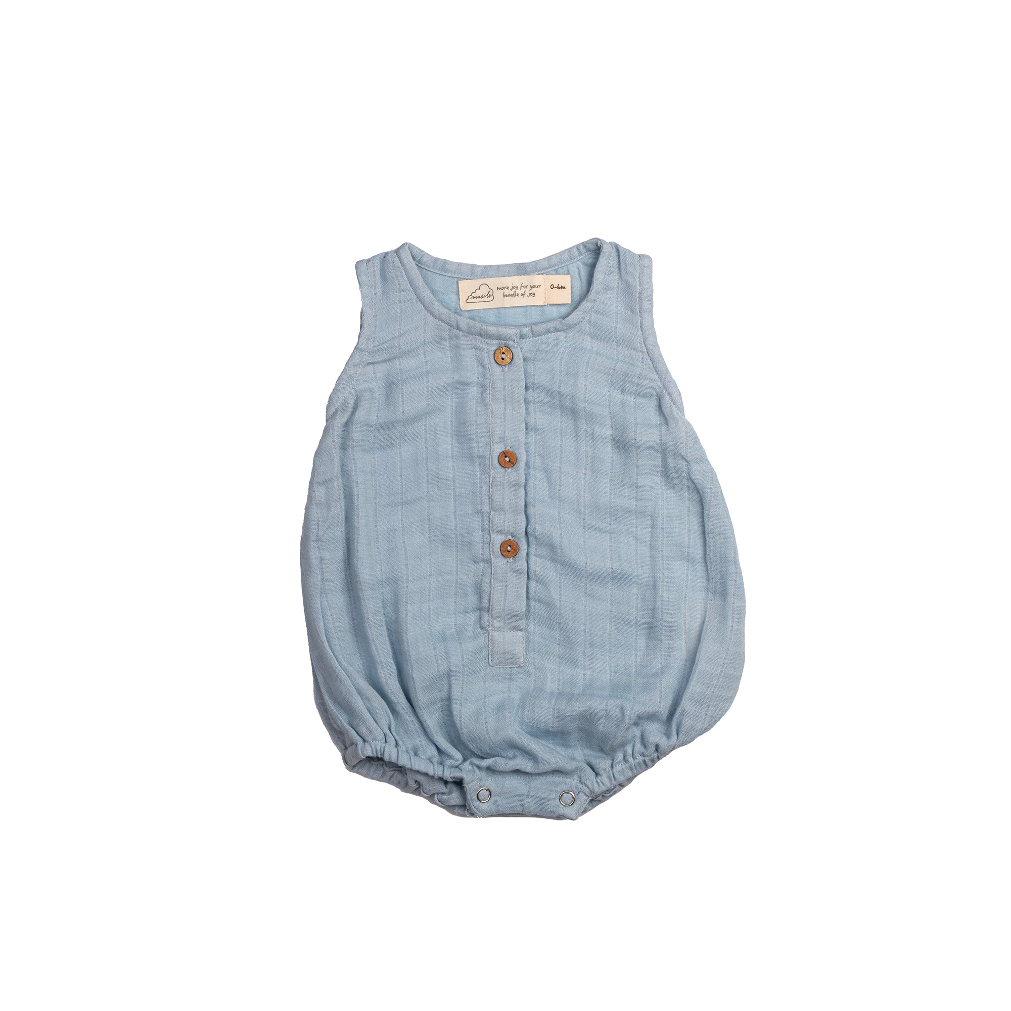 Organic Muslin Baby Romper (Pack of 3) – Boat