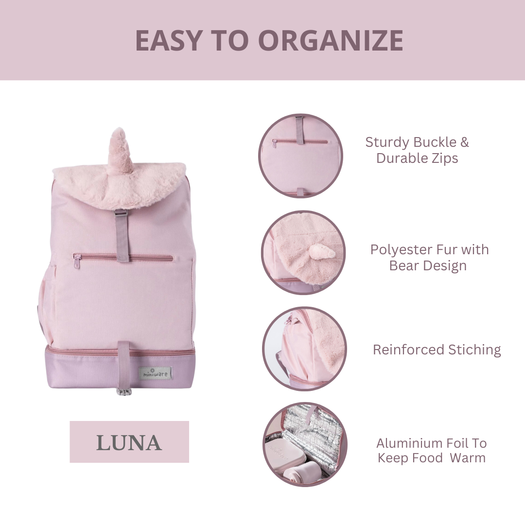 Miniware My First Pac Pac Luna Pink