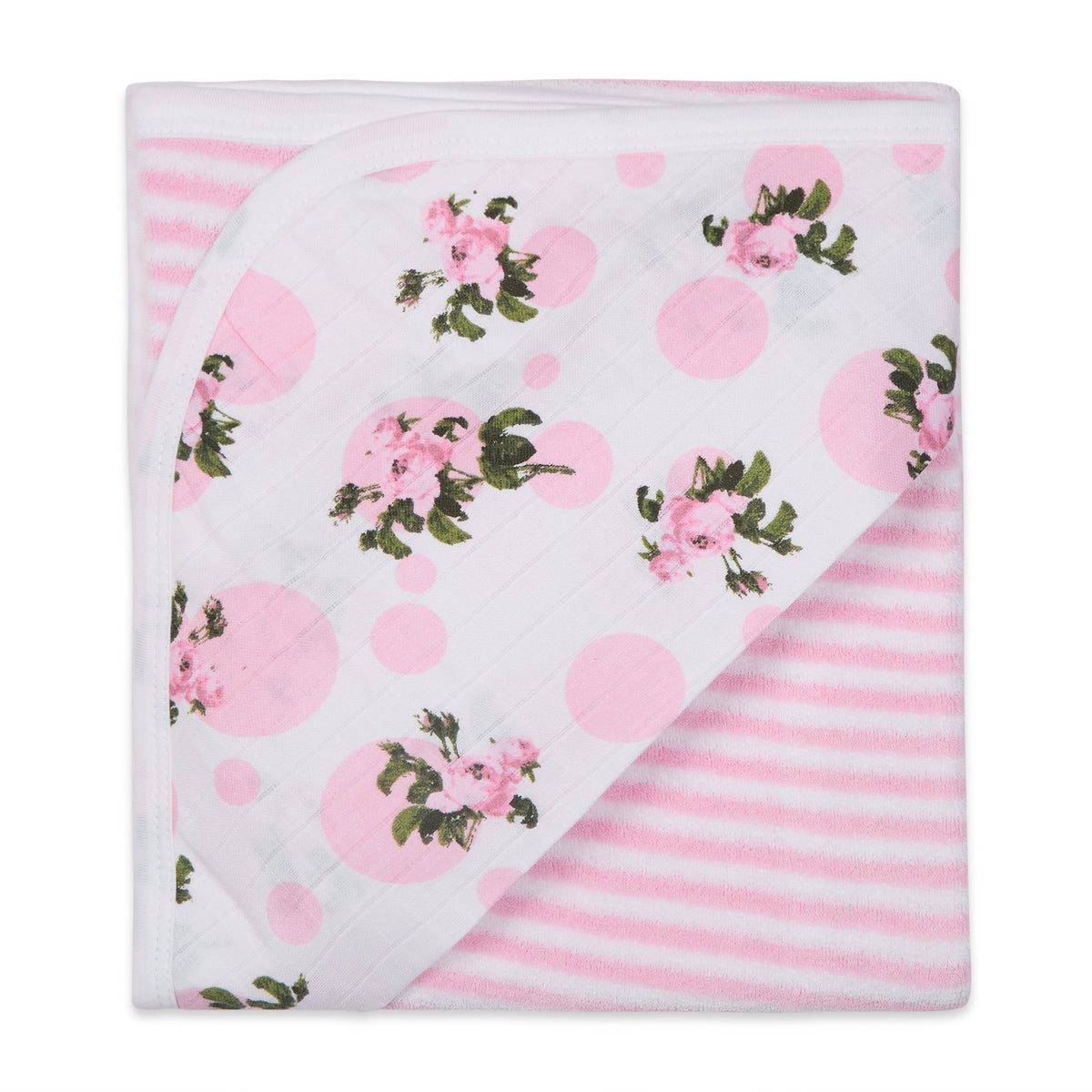 Premium Baby Hooded Towel with Muslin Hood - Soft and Lightweight