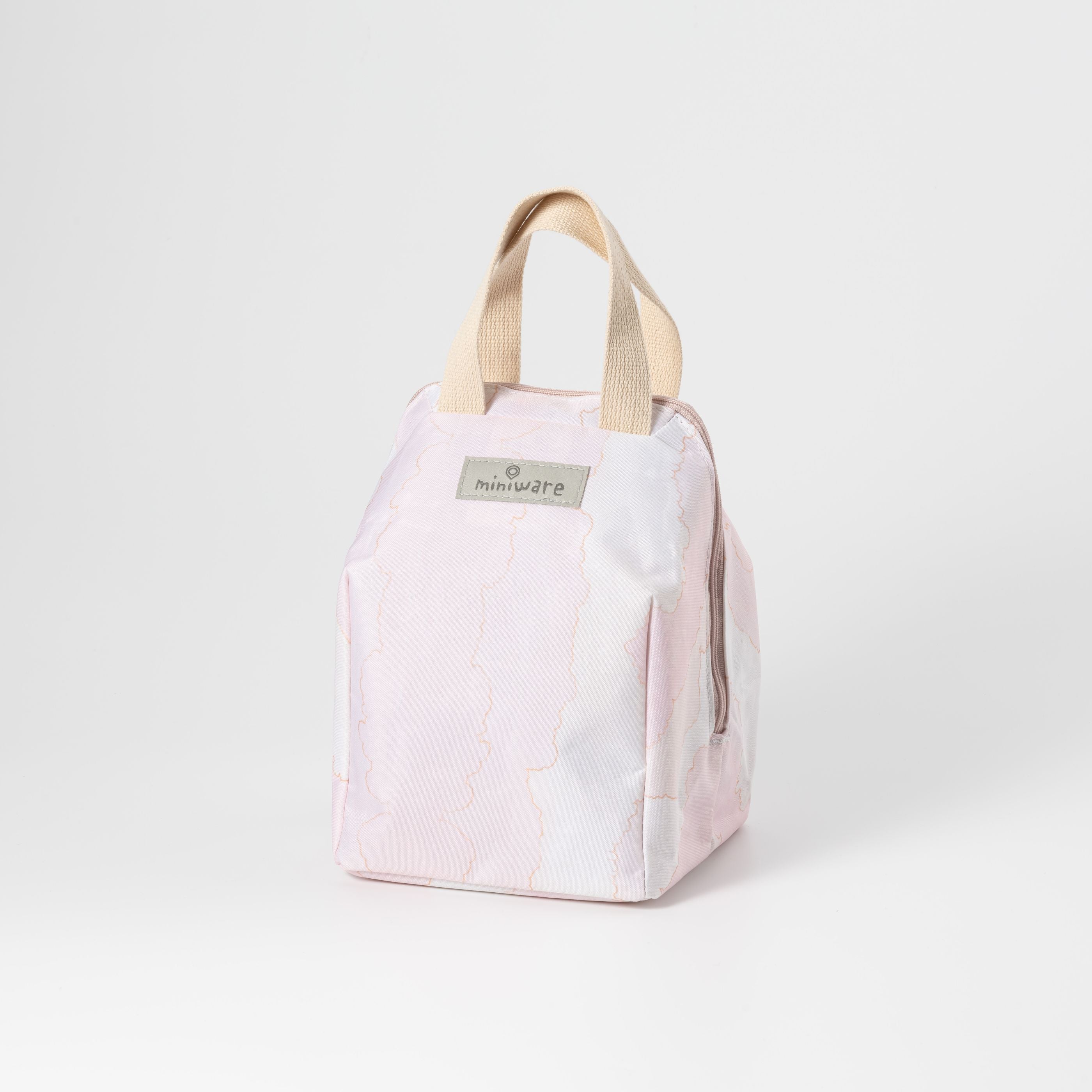 Miniware Mealtote Insulated Lunch Bag Pink Cloud