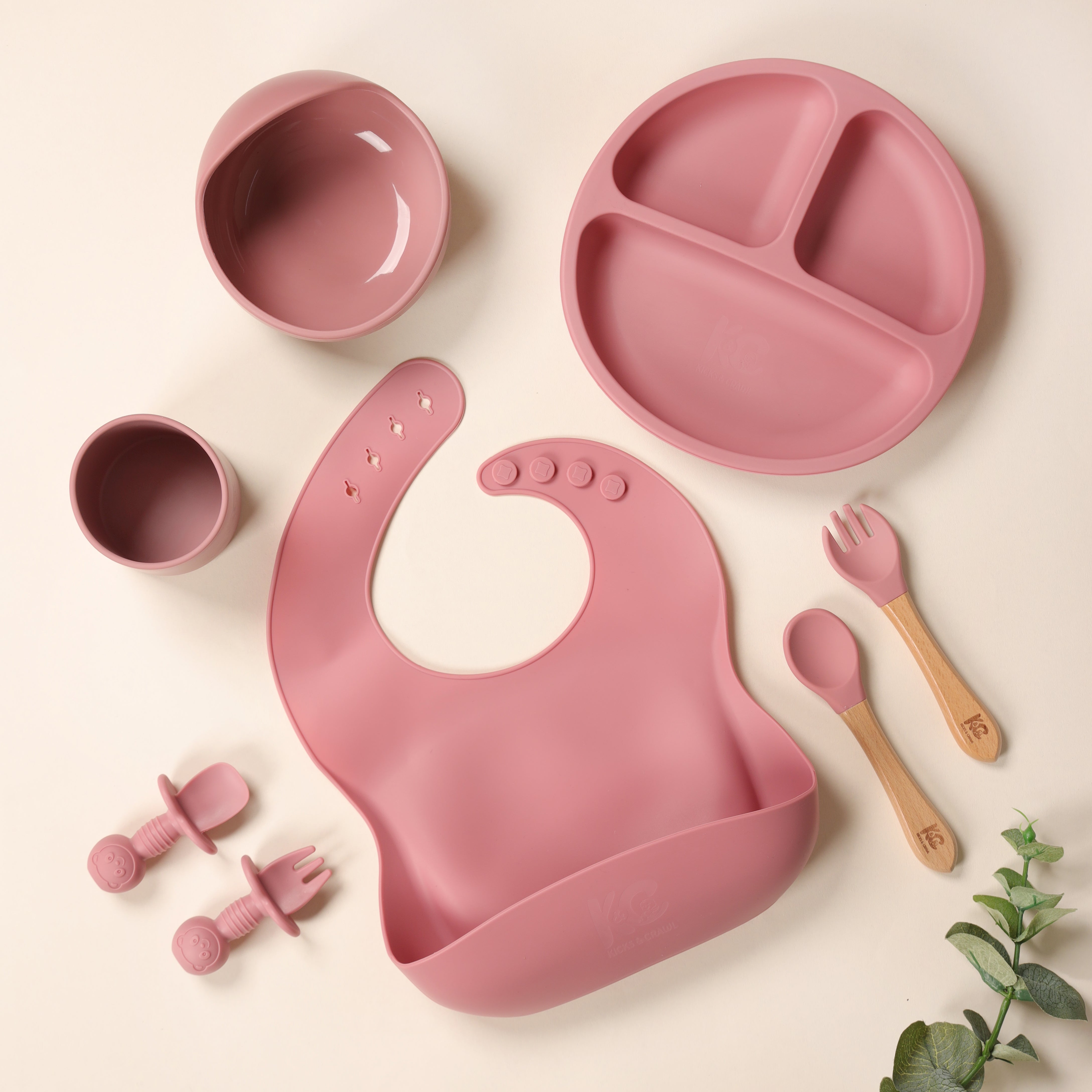 Pink MunchMate Meal Set