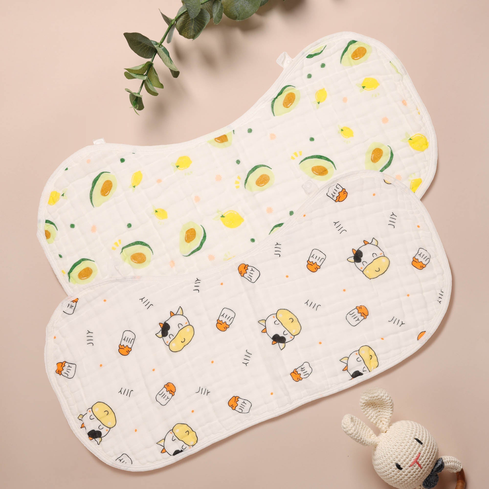 Moo & Munch- Burp Cloth(Pack of 2)