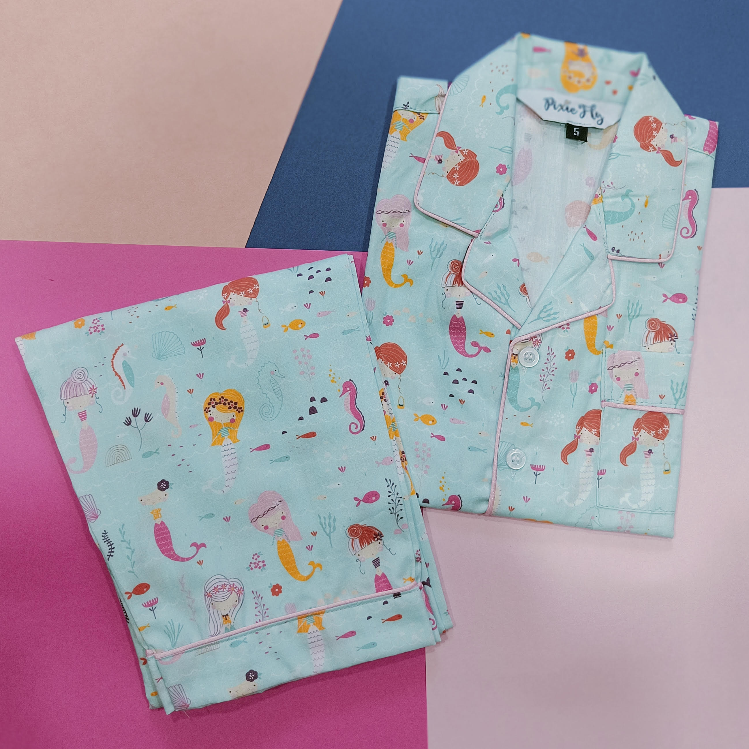 Kid's Pyjama Set - Mermaid