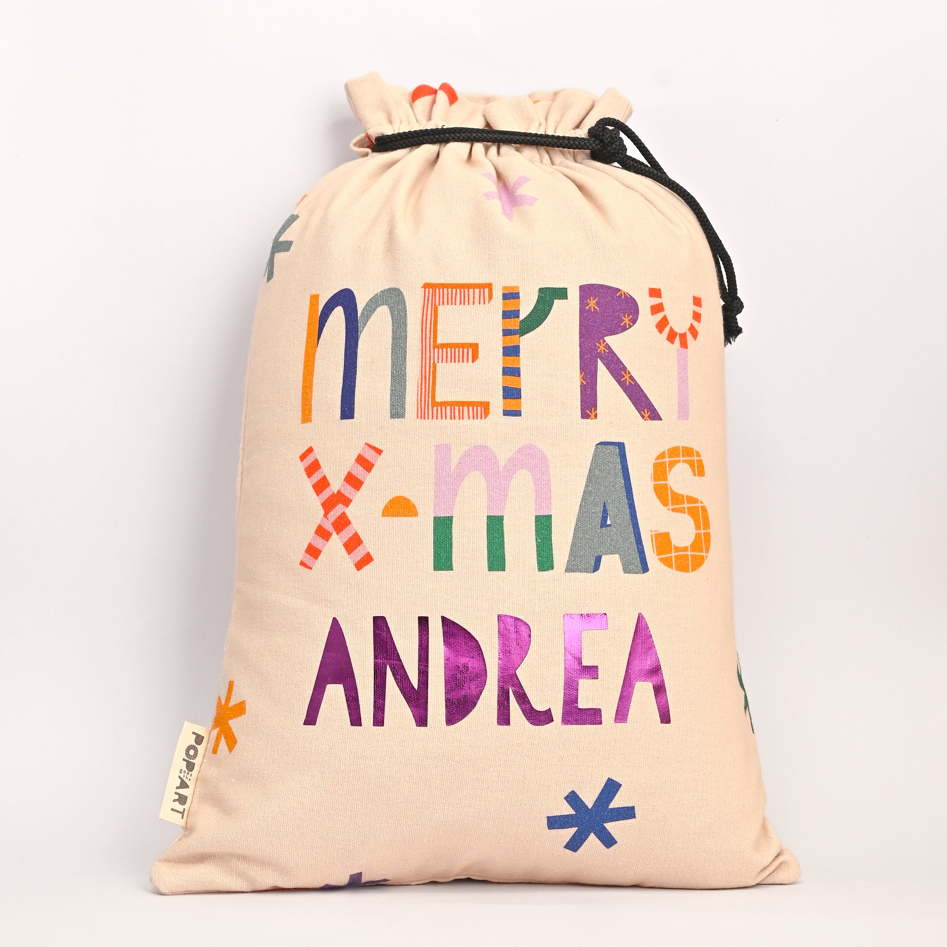 Personalised Sack - Merry Xmas{ Pre Order)