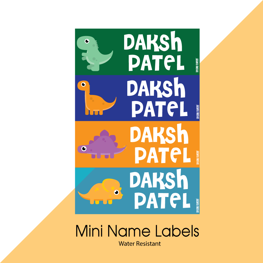 Mini Name Labels