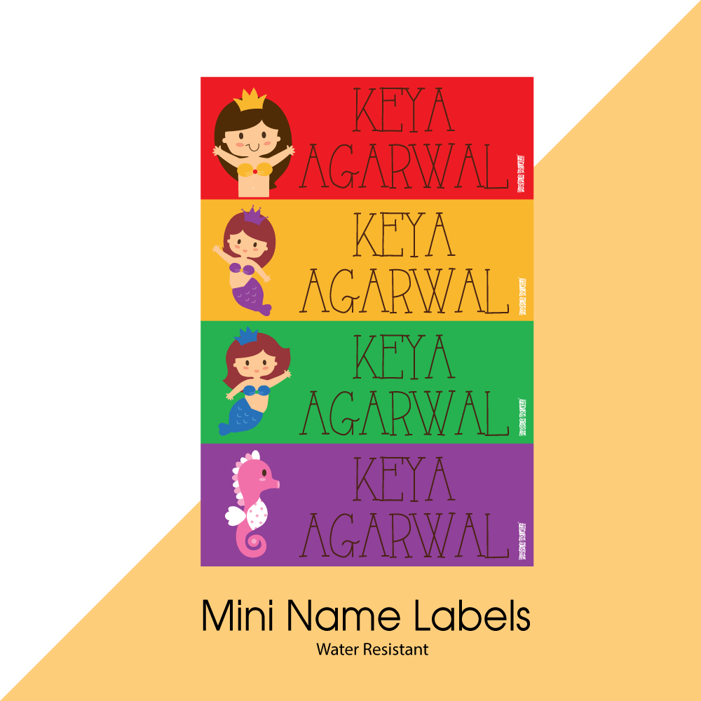 Mini Name Labels
