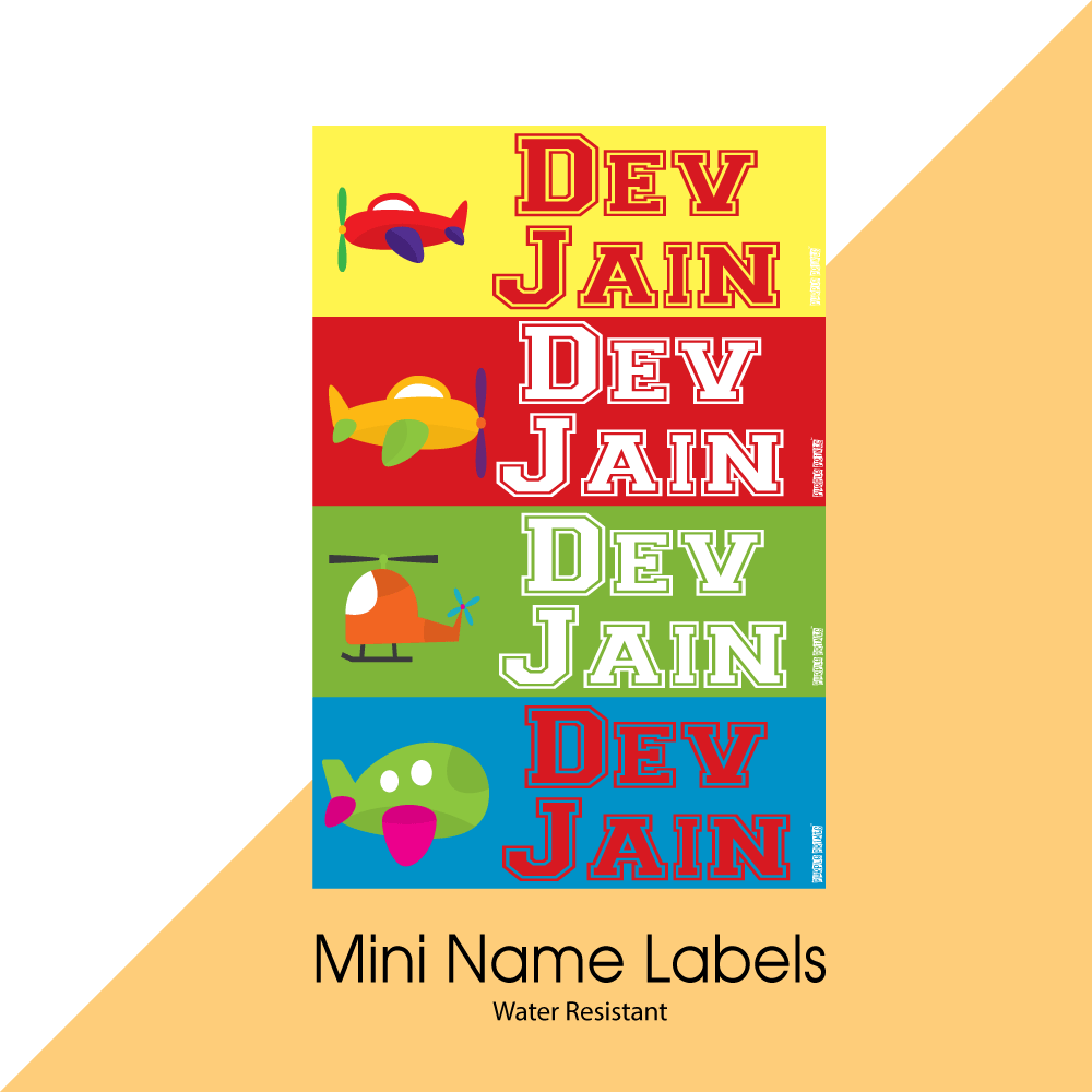 Mini Name Labels