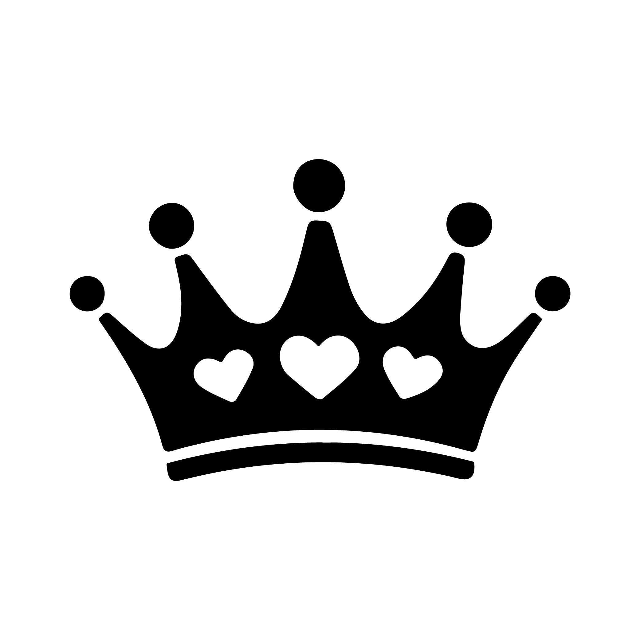 Holographic Motif for Live Printing - Crown