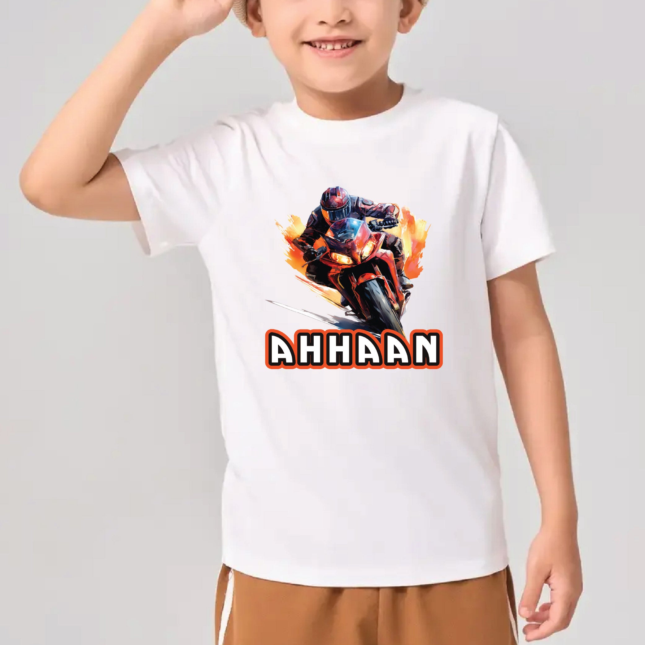 Motorcycle Bike Champs Personalised Tshirts