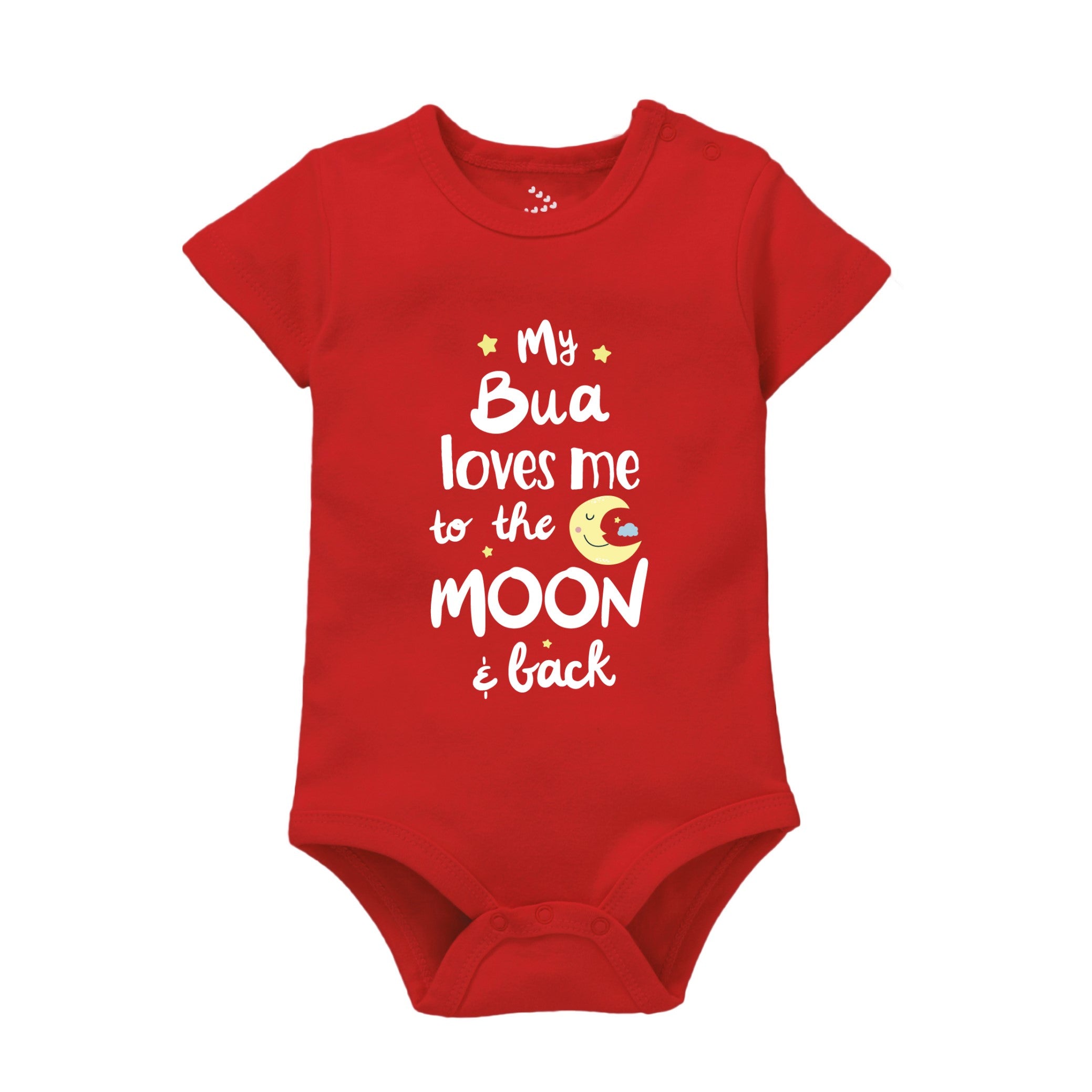 My Bua Loves Me To The Moon And Back - Red