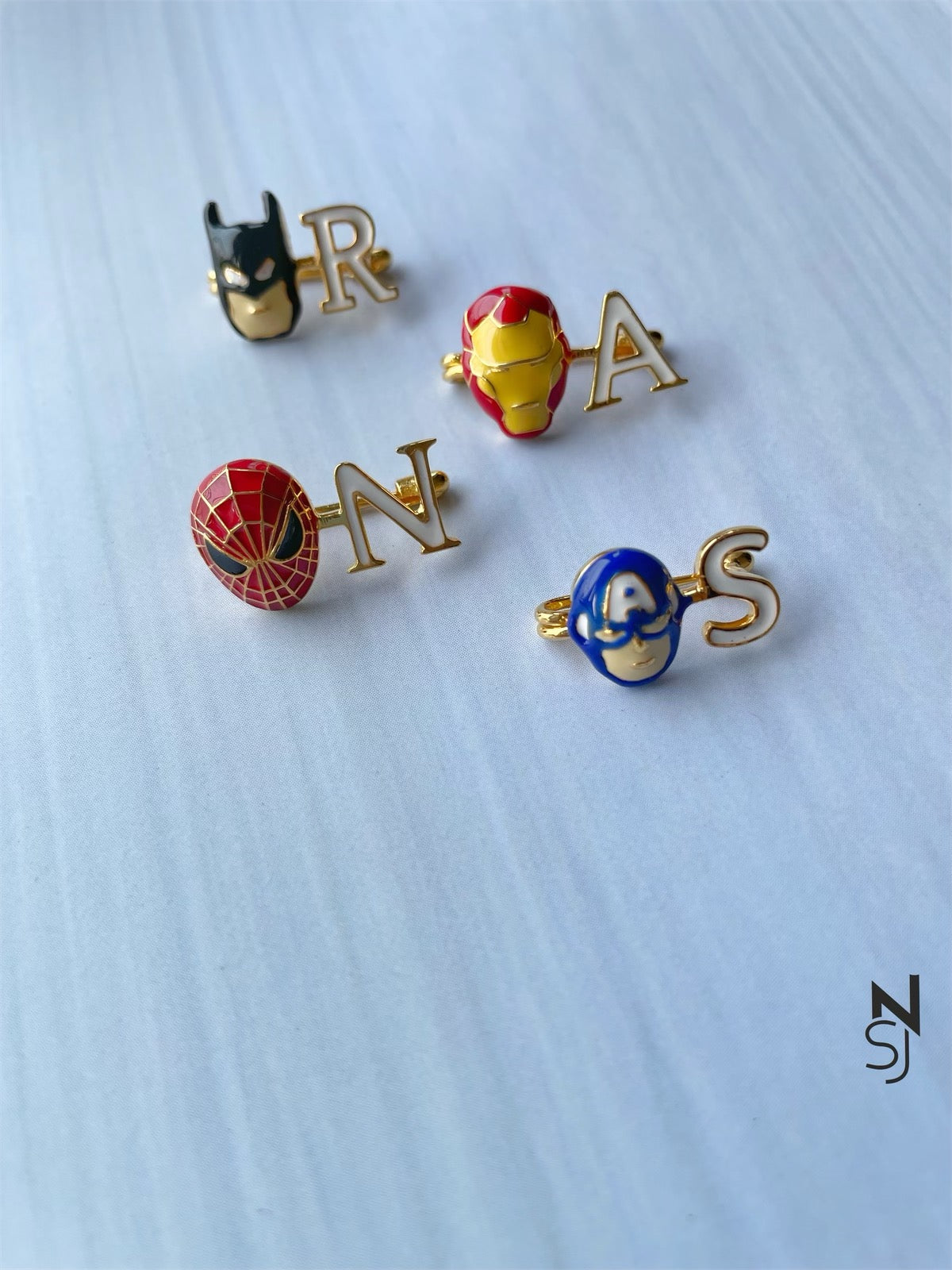 Sailboat Initial Collar Pin
