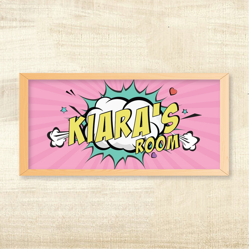 Personalised Name Frame