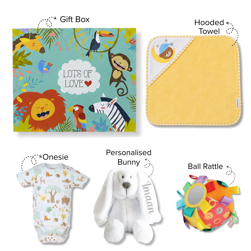 Gender-Neutral Hamper – Curated by My Baby Babbles