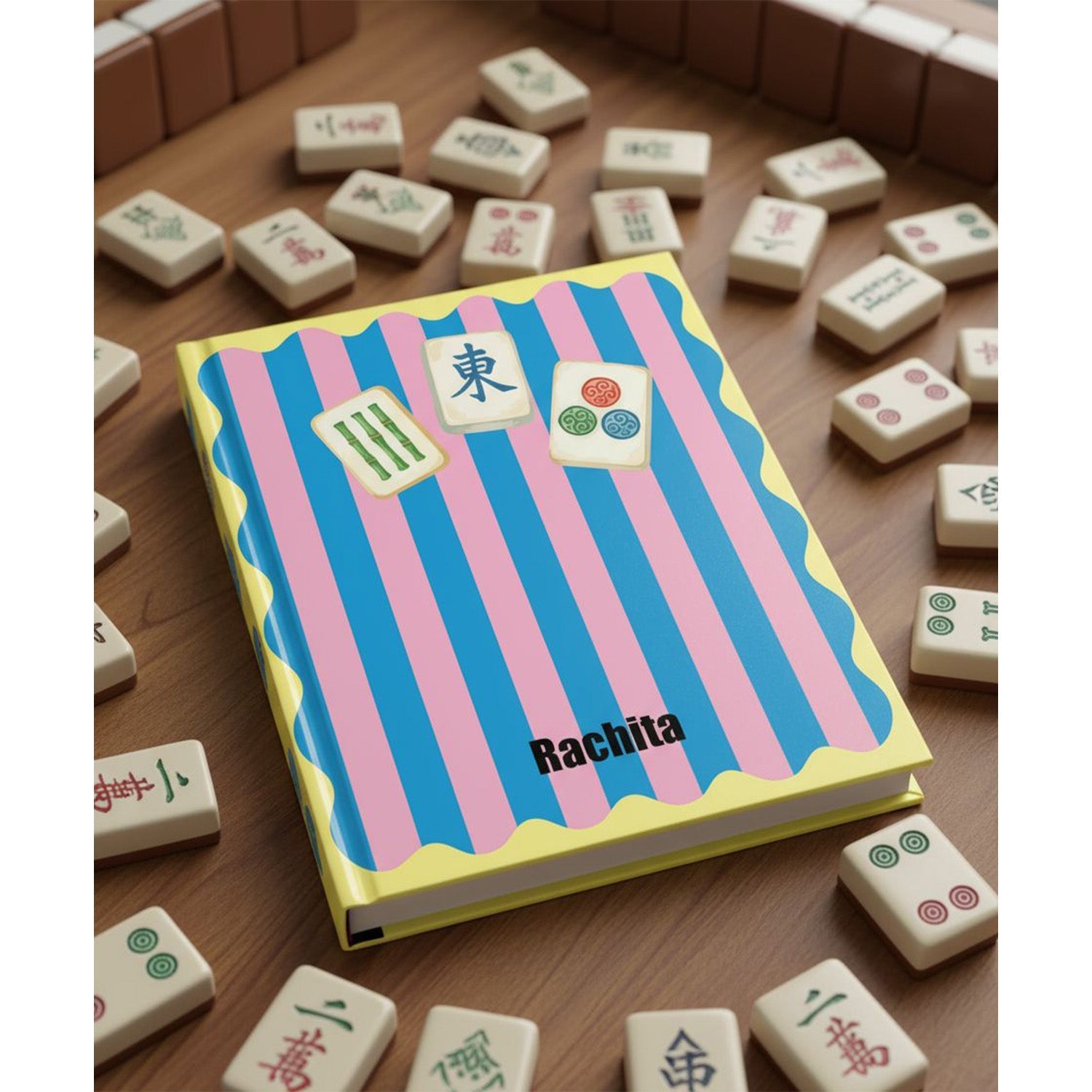 Mahjong - Hard Bound A5 Note book