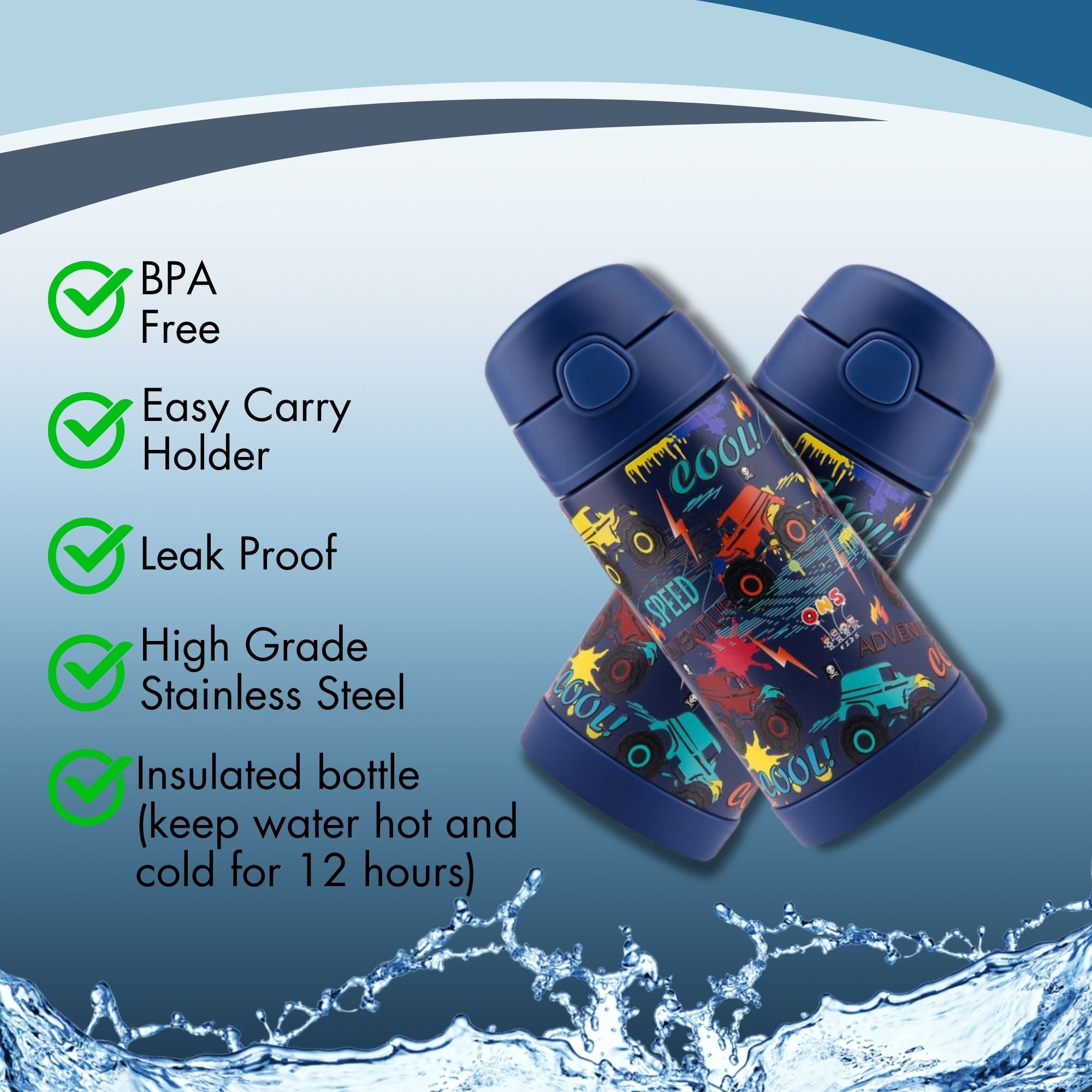 Double Wall Stainless Steel Bottle Speed Adventure