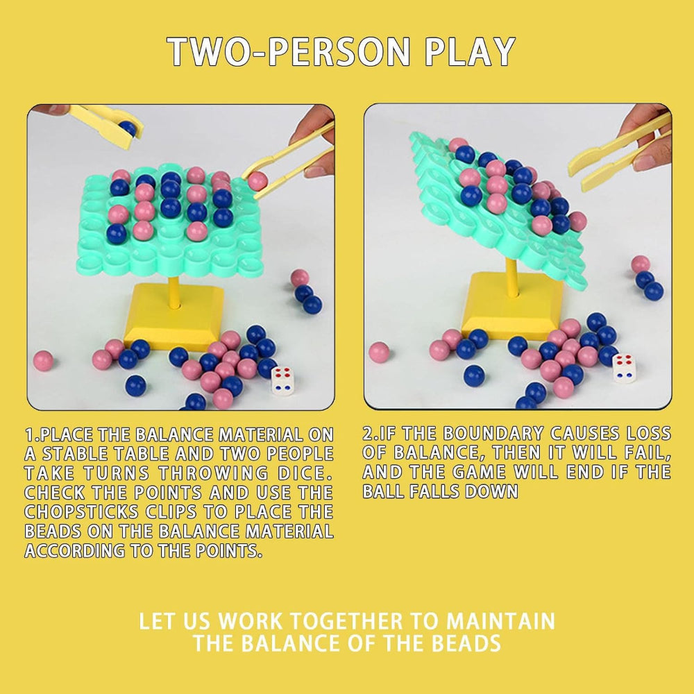 Open Ended Bead Balance Tree Game-Kids Games-Open Ended-Toycra
