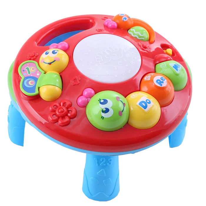 Open Ended Caterpillar Learning Table