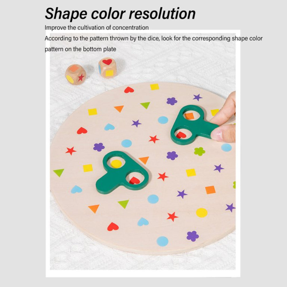 Open Ended Color and Shape Matching Game-Puzzles-Open Ended-Toycra