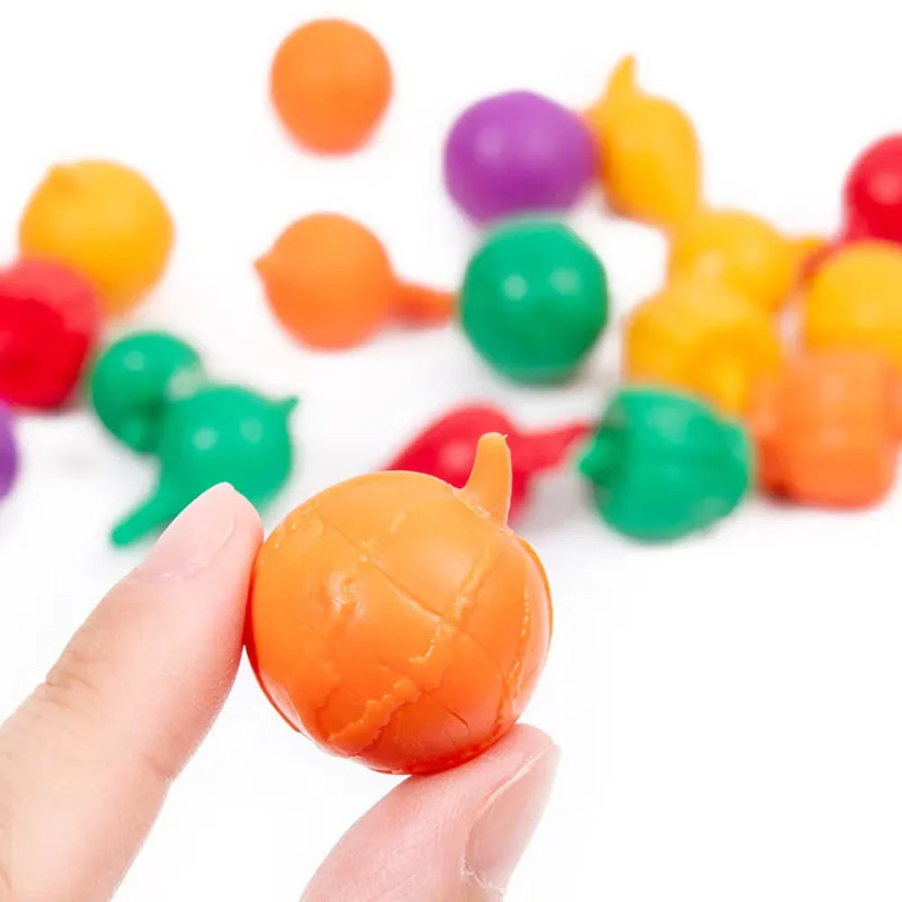 Open Ended Fruit Sorting Cups-Kids Games-Open Ended-Toycra