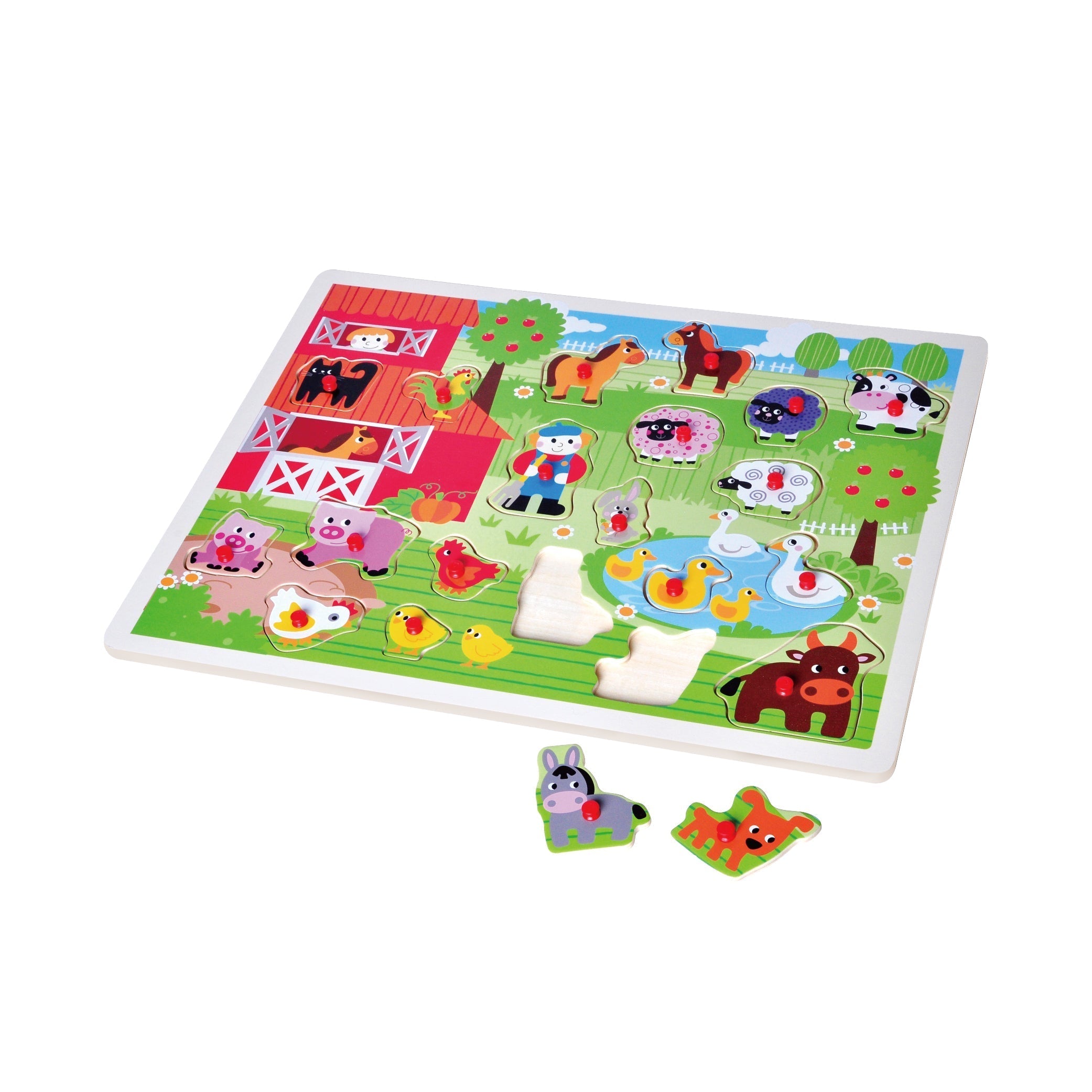 Open Ended Giant Peg Puzzle