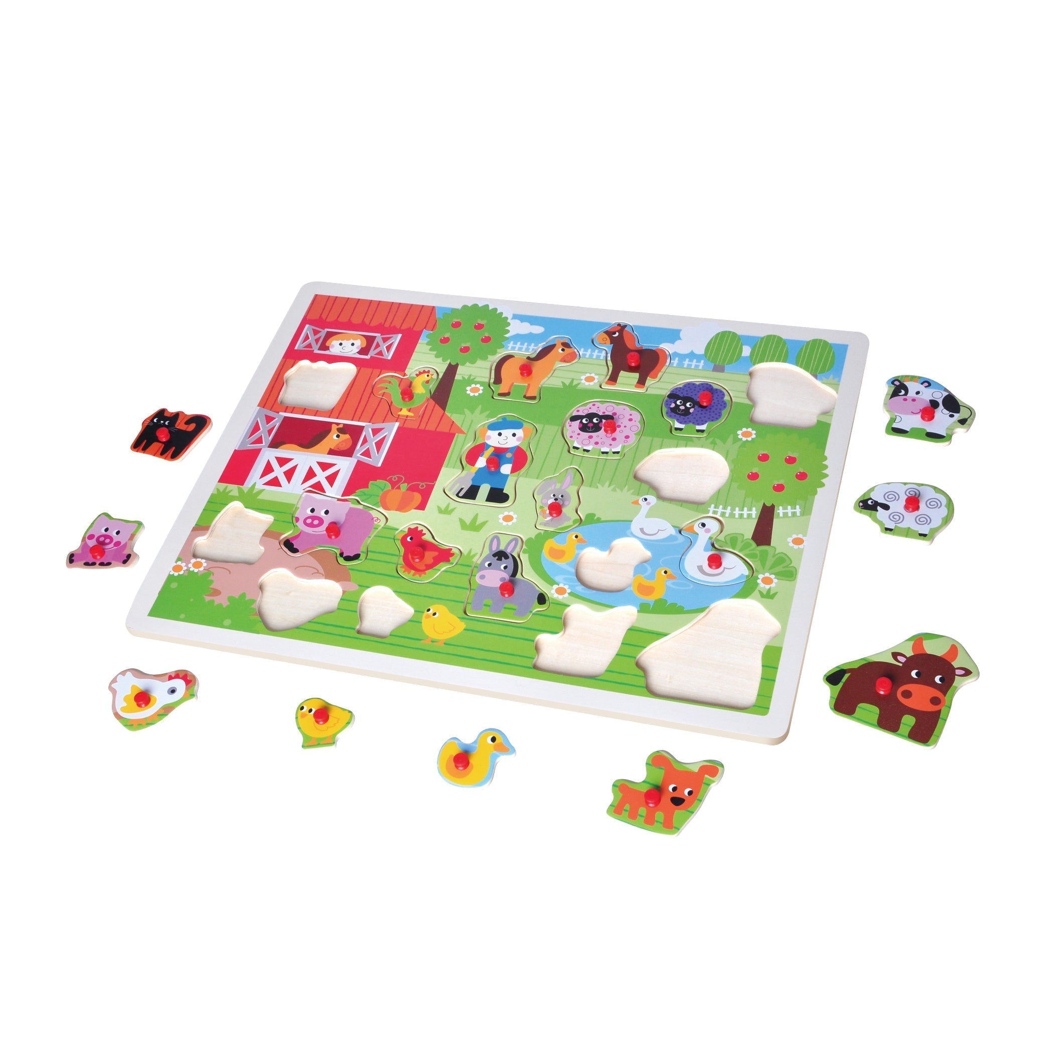 Open Ended Giant Peg Puzzle