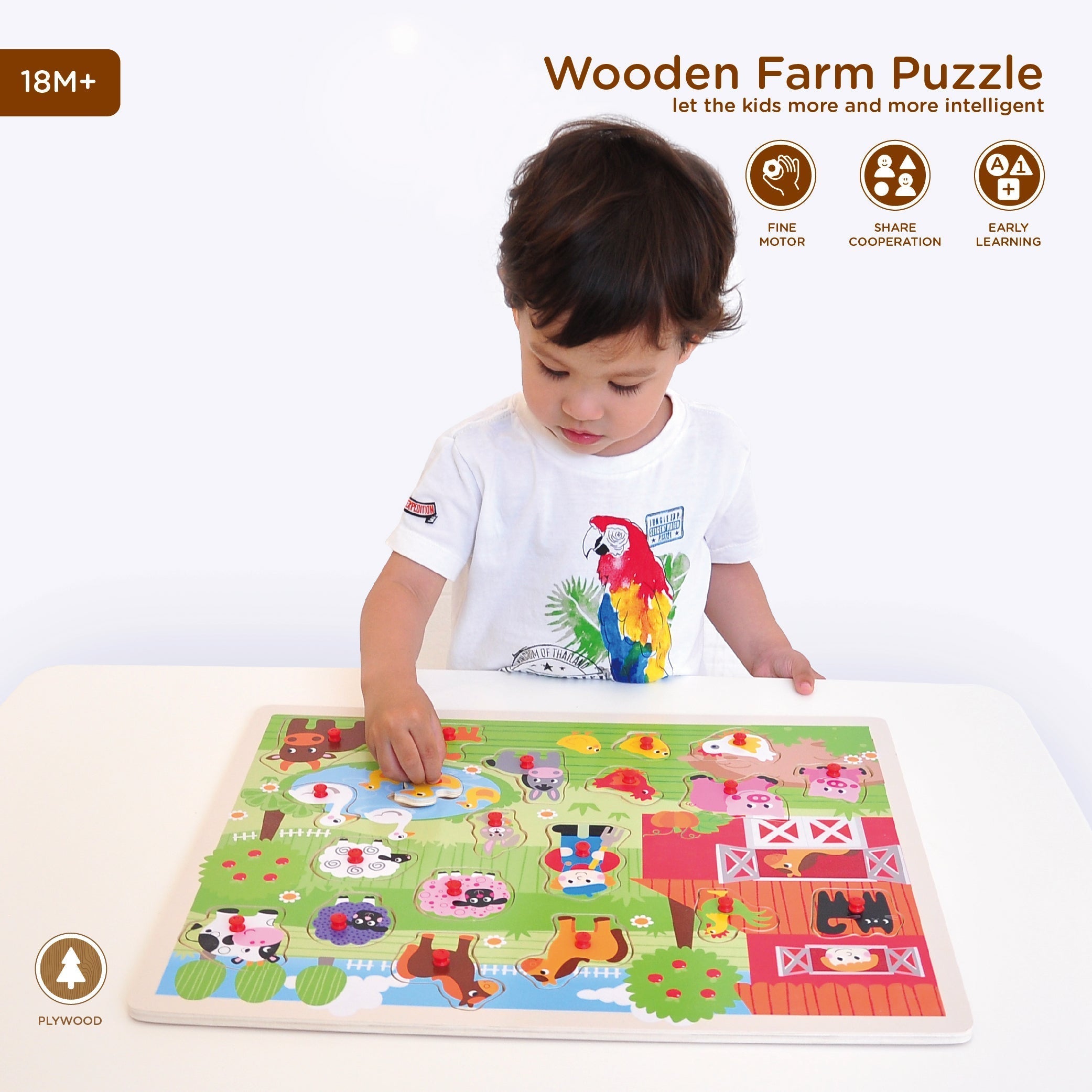 Open Ended Giant Peg Puzzle