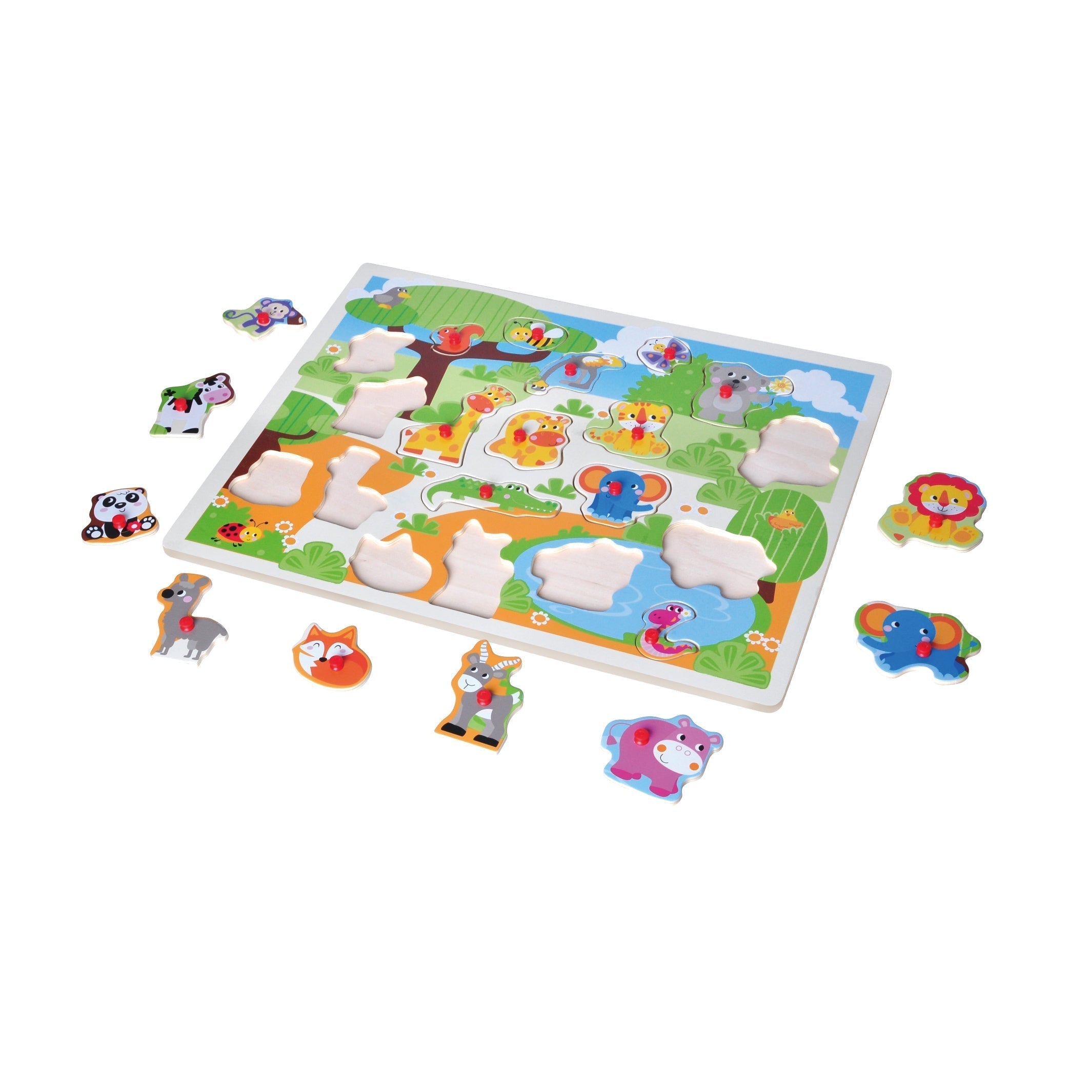 Open Ended Giant Peg Puzzle