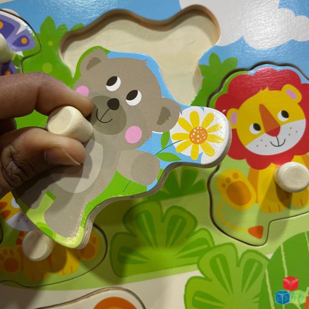 Open Ended Giant Peg Puzzle