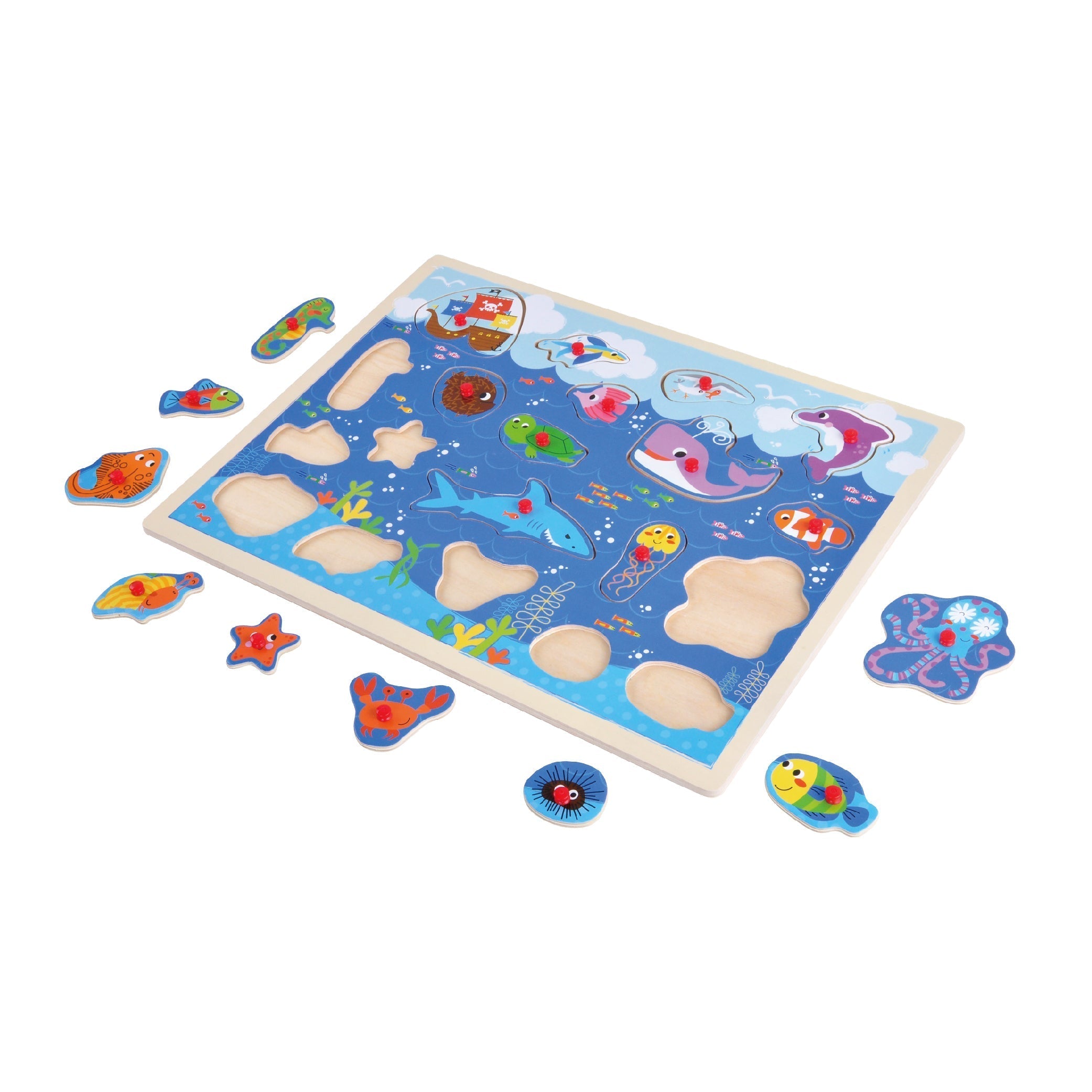 Open Ended Giant Peg Puzzle