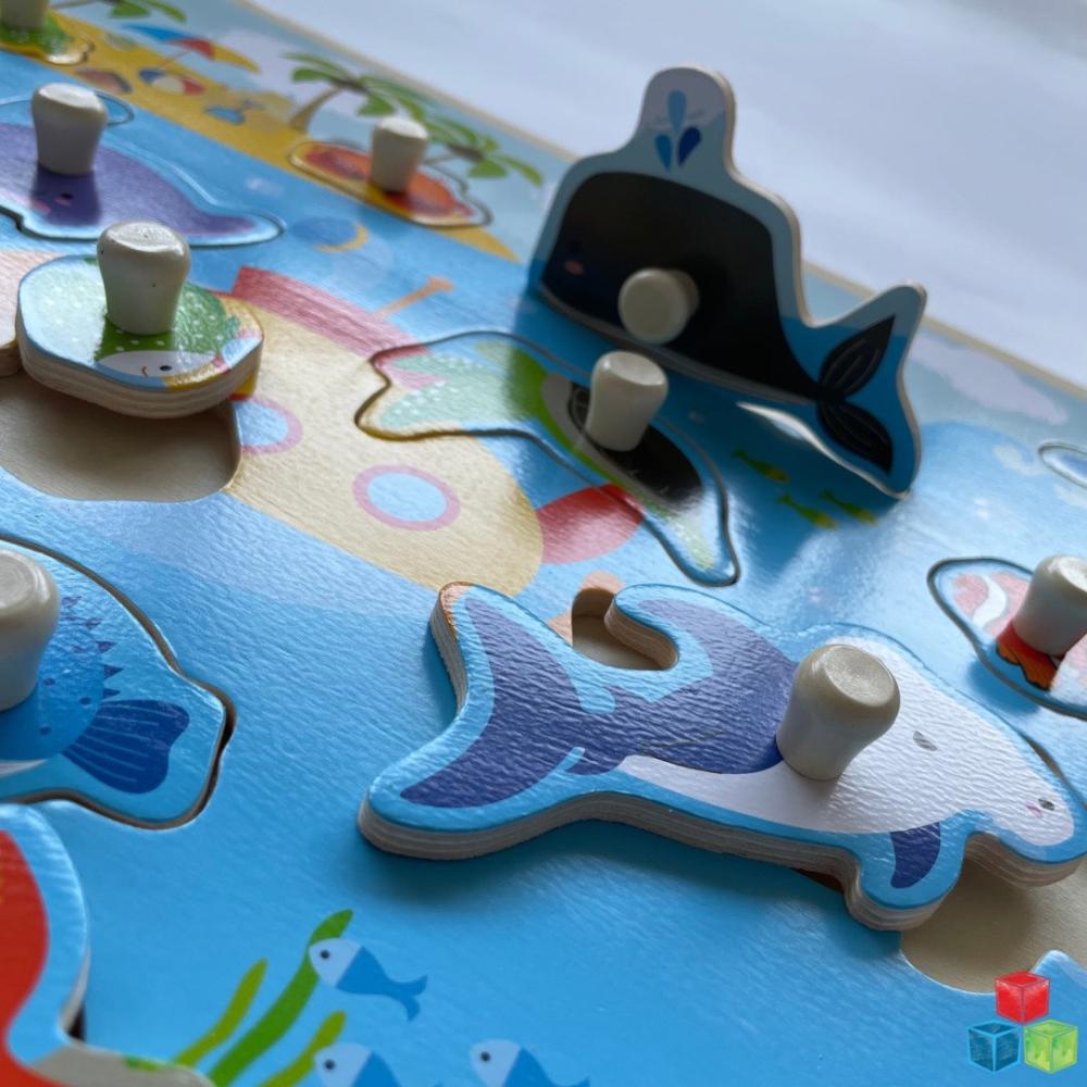 Open Ended Giant Peg Puzzle