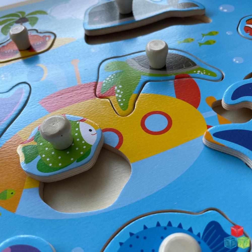 Open Ended Giant Peg Puzzle