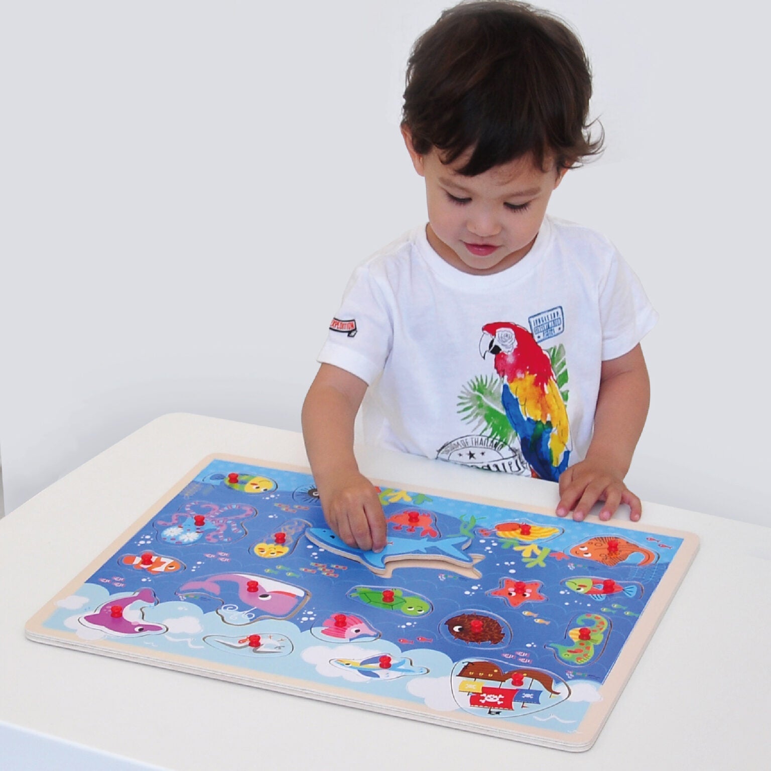 Open Ended Giant Peg Puzzle
