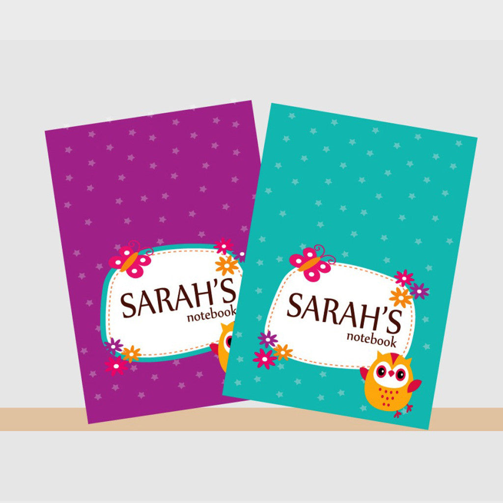 Personalised Notebooks - Set of 2