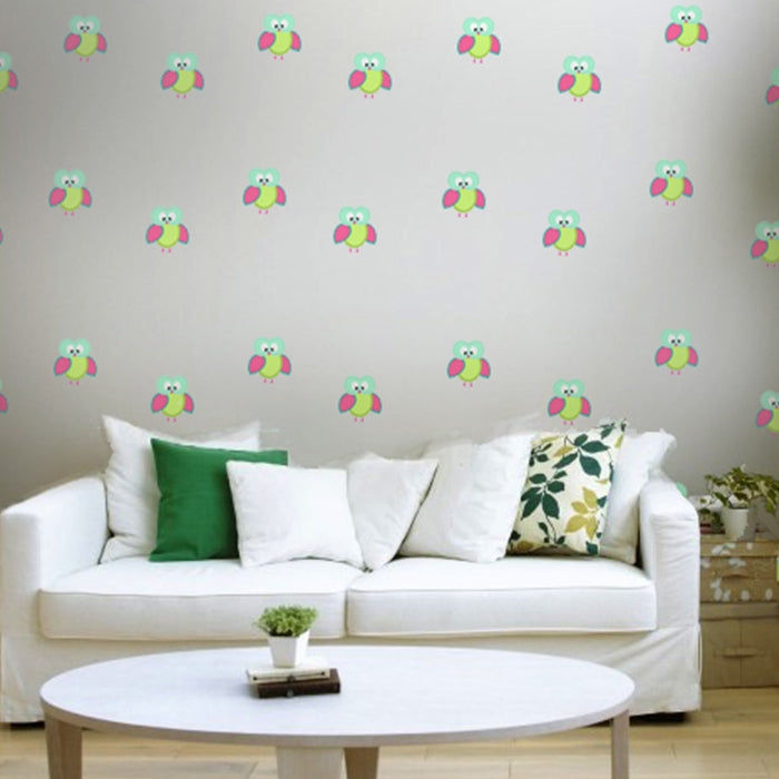 Owl Mini Wall Art Stickers