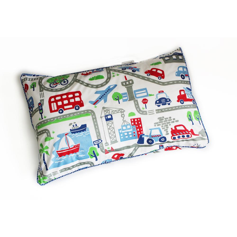Busy Street Single Pillow Cover