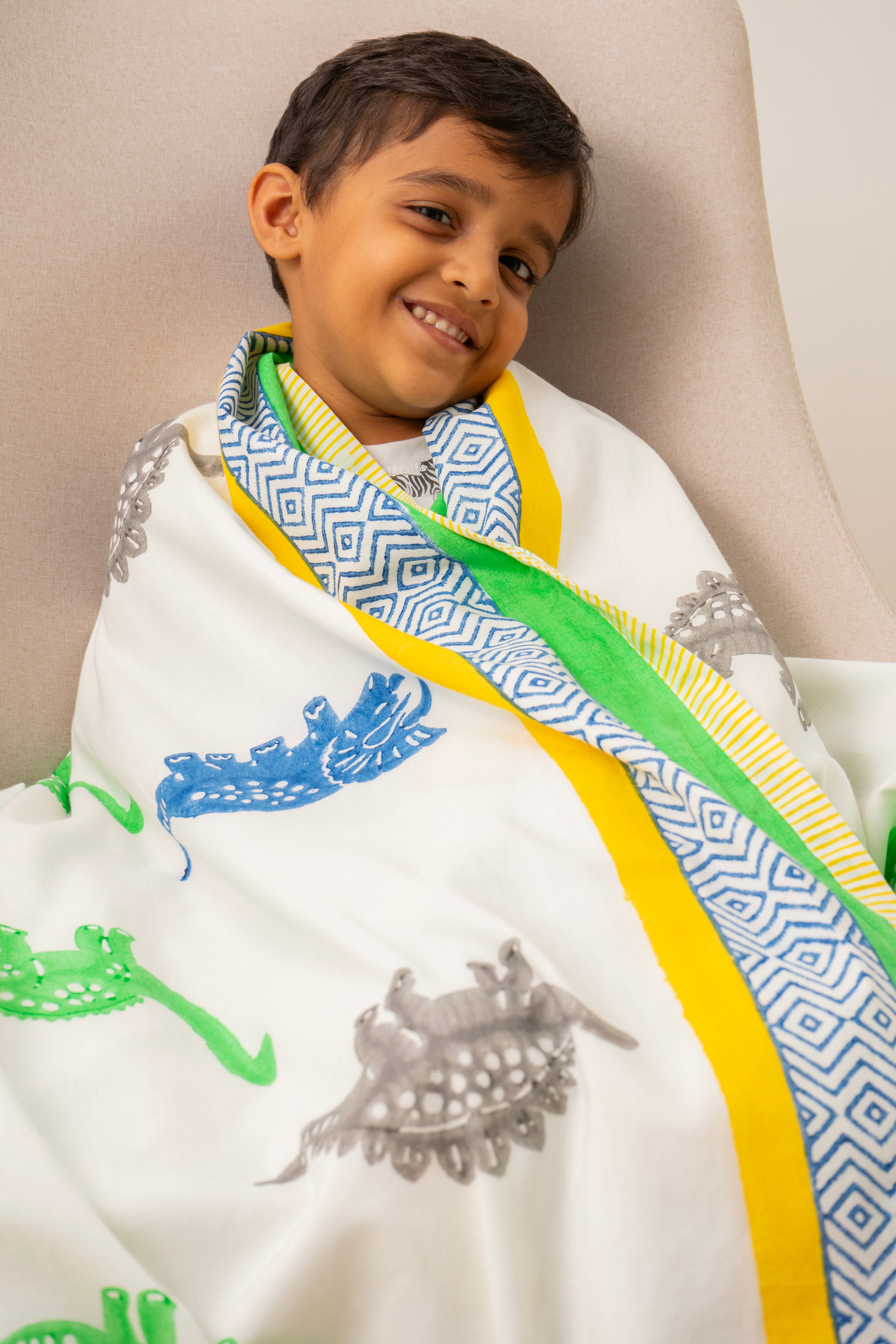 Gudgoodie Kids Cotton Muslin Dohar - Ultrasoft & Breathable