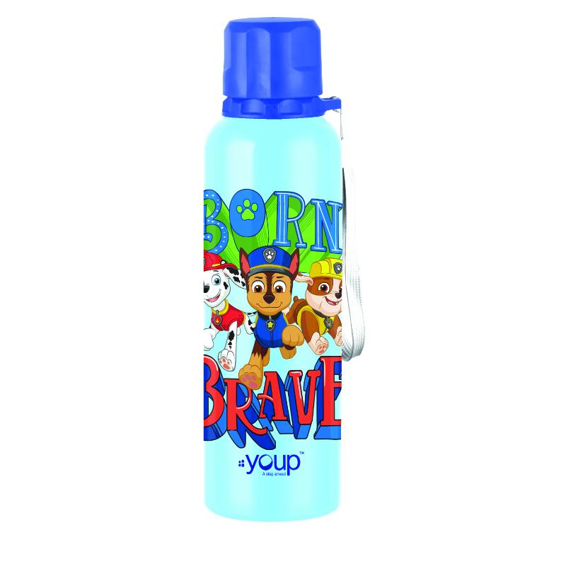 Youp Stainless Steel Blue Color Paw Patrol Kids Water Bottle CORAL - 750 ml