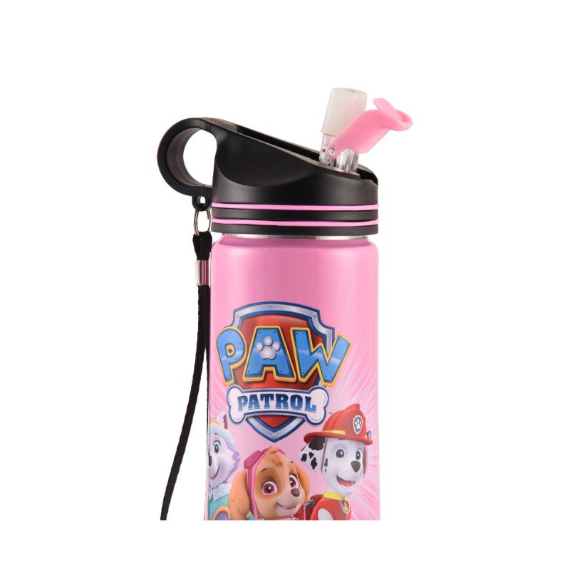 Youp Stainless Steel Pink Color Paw Patrol Kids Sipper Bottle Daisy - 750 Ml