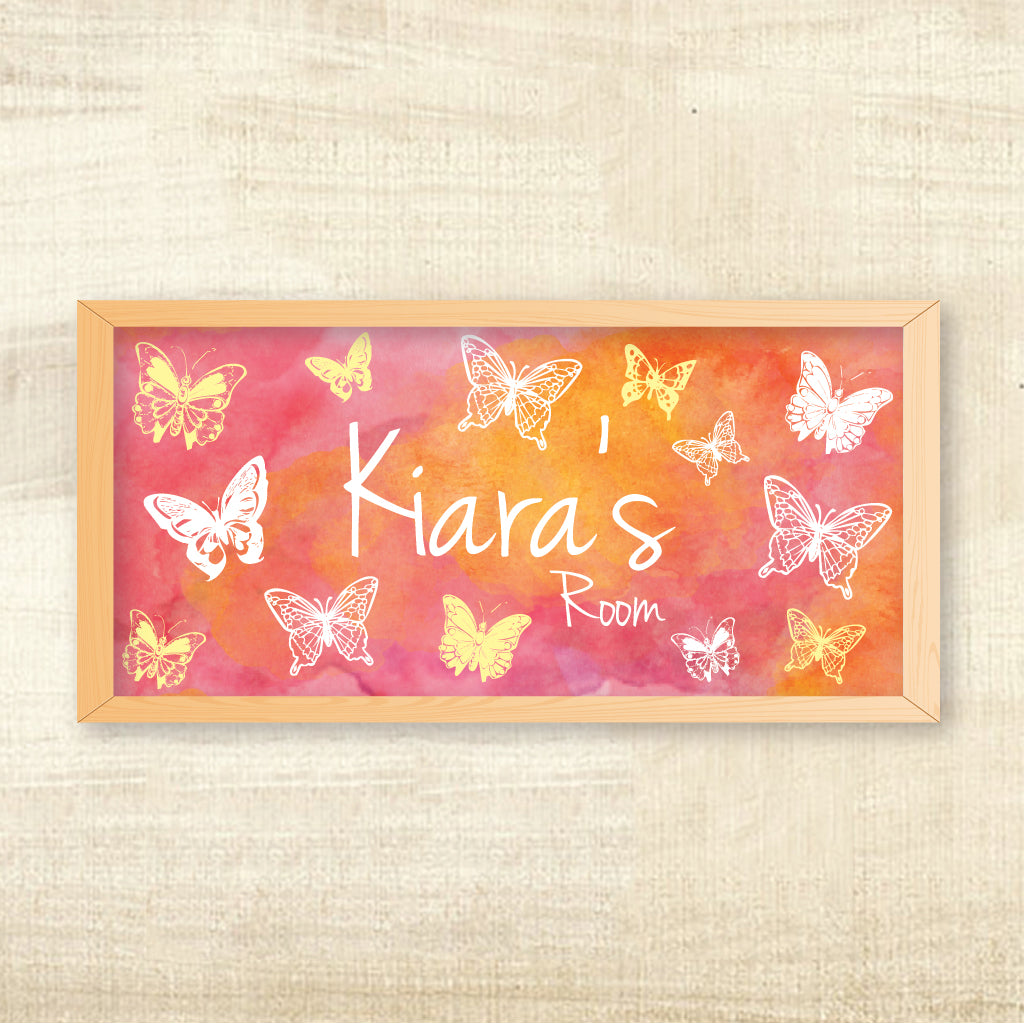 Personalised Name Frame