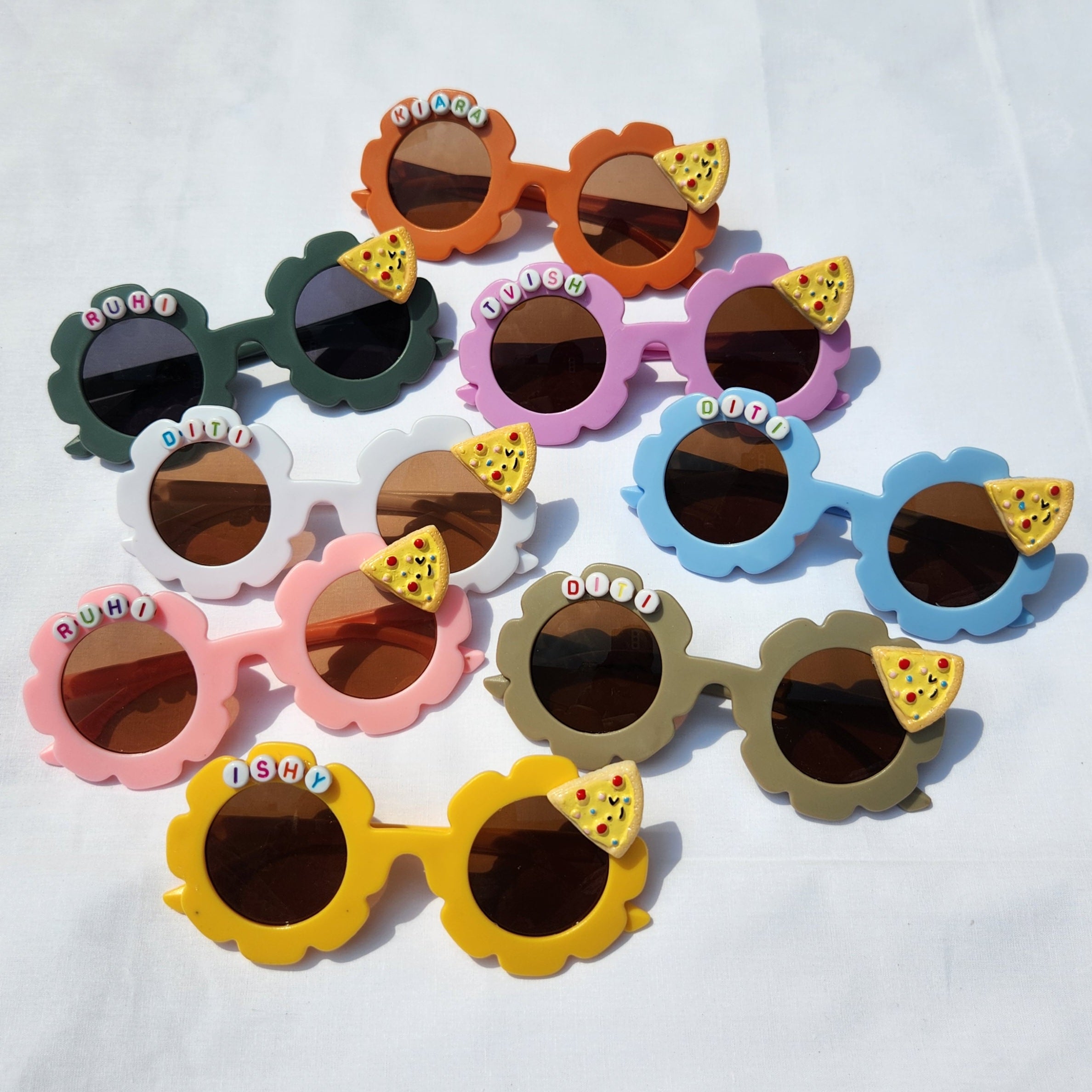 Personalised Name Sunglasses - Pizza