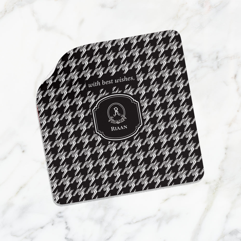 Houndstooth Gift Sticker