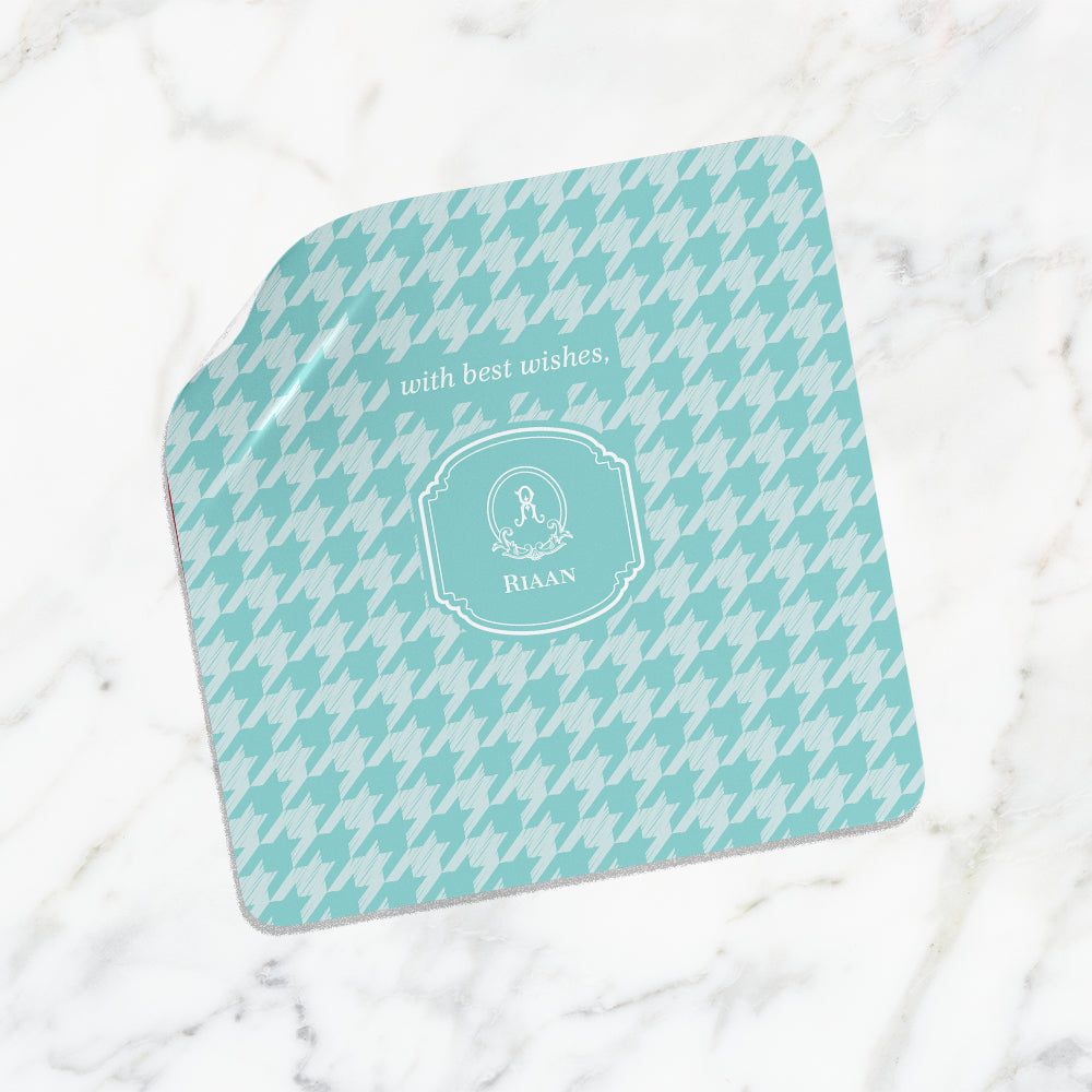 Houndstooth Gift Sticker