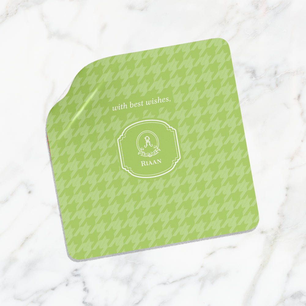 Houndstooth Gift Sticker