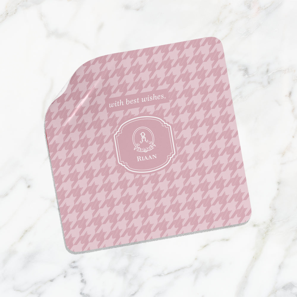 Houndstooth Gift Sticker