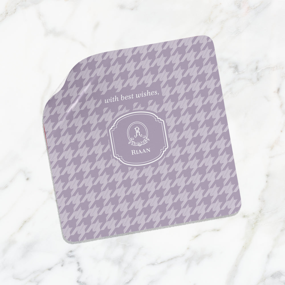 Houndstooth Gift Sticker